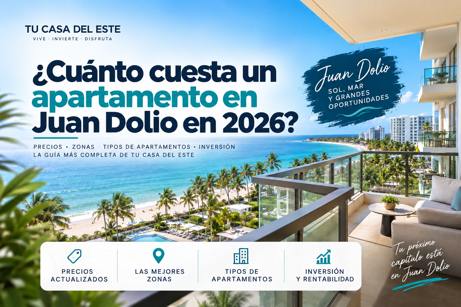 Costo Apartamento en Juan Dolio