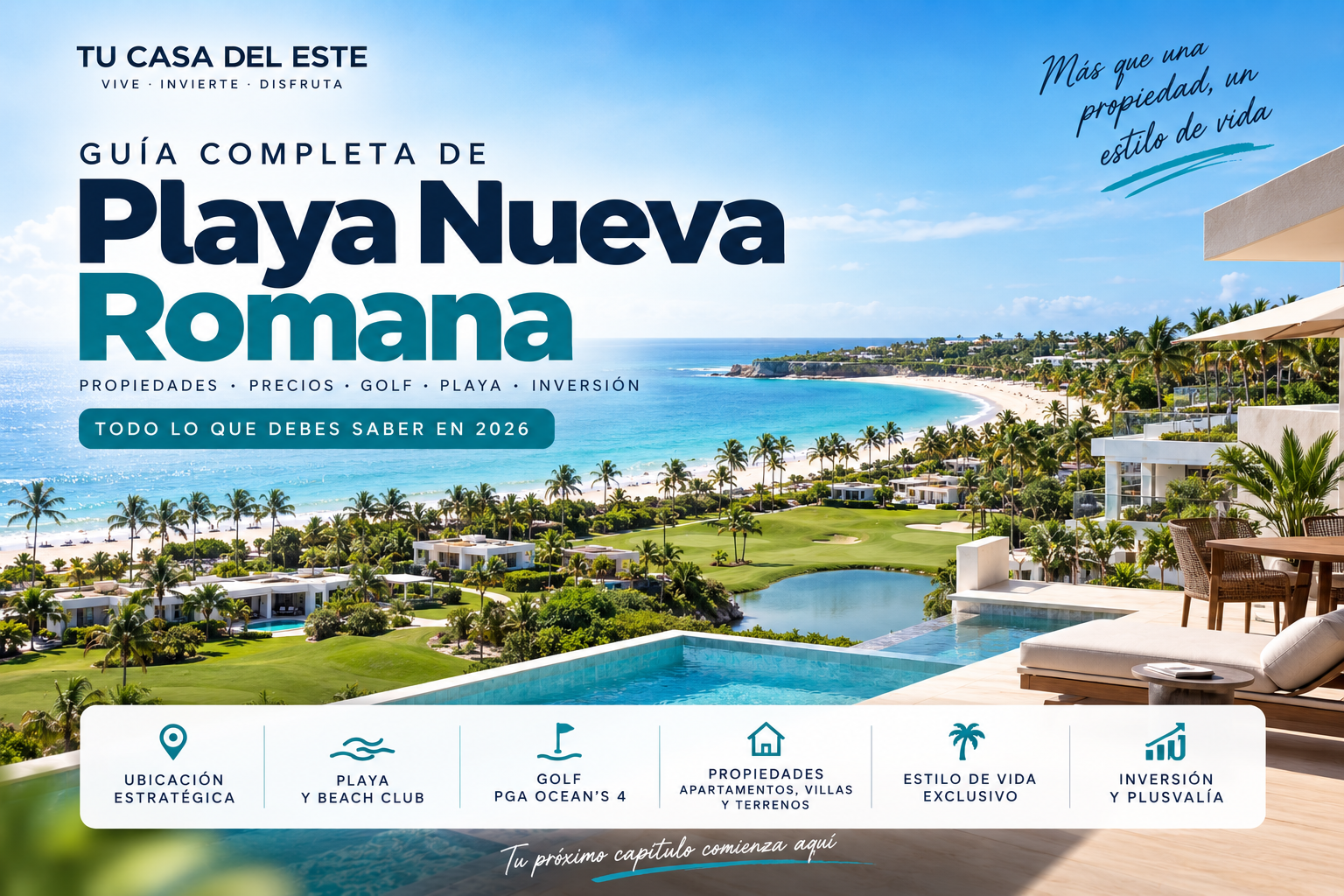 Guía Completa Playa Nueva Romana