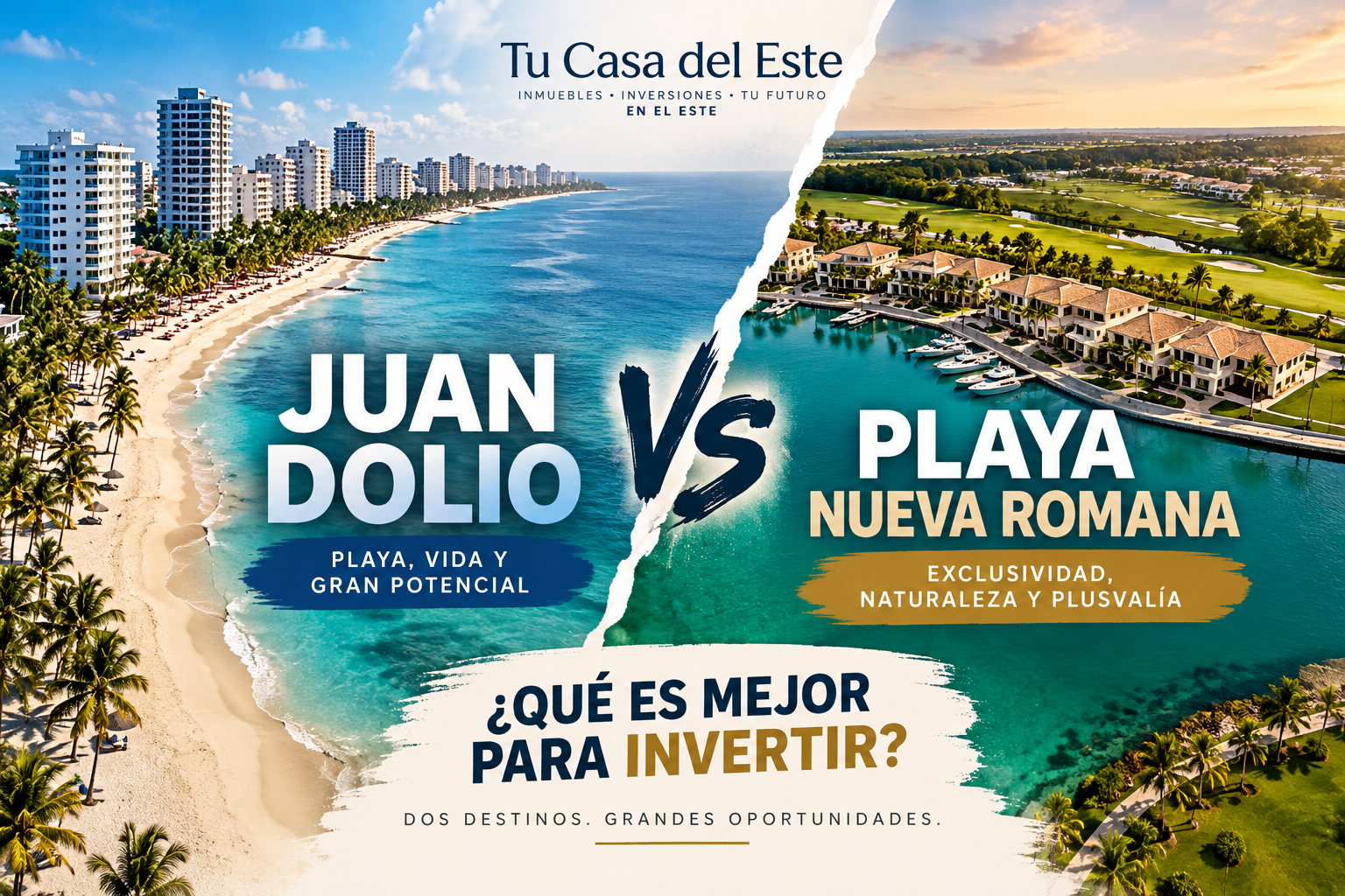 Juan Dolio vs Playa Nueva Romana