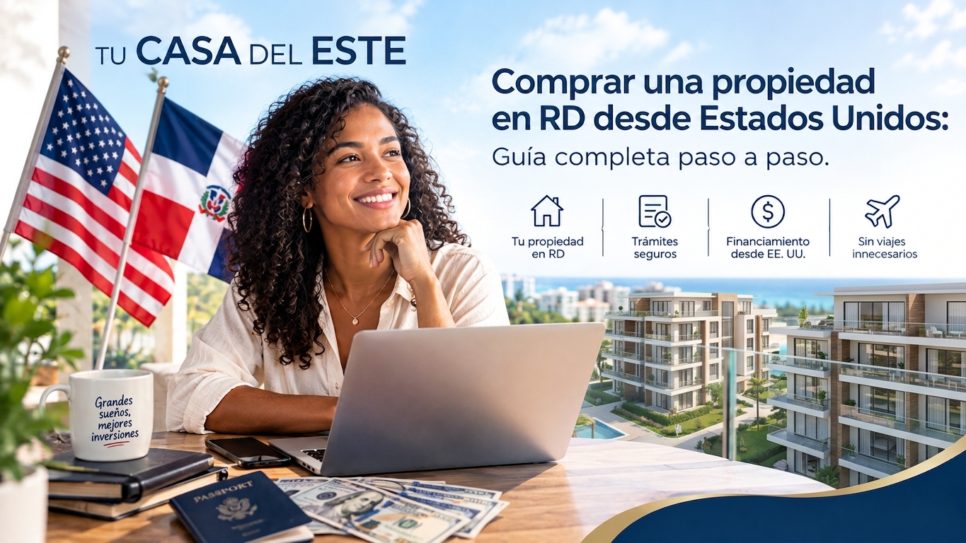 Comprar una propiedad en RD desde Estados Unidos
