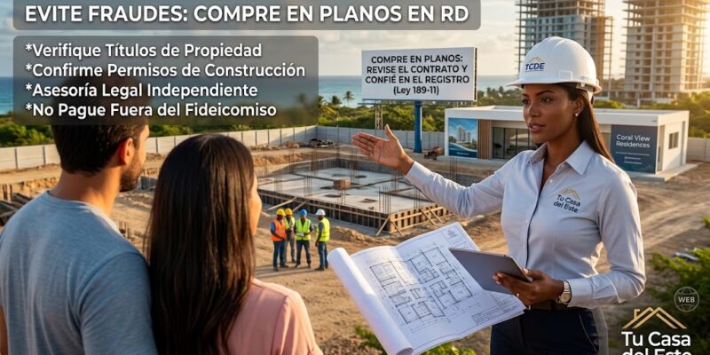 ¿Comprar una propiedad en planos desde EE. UU.?