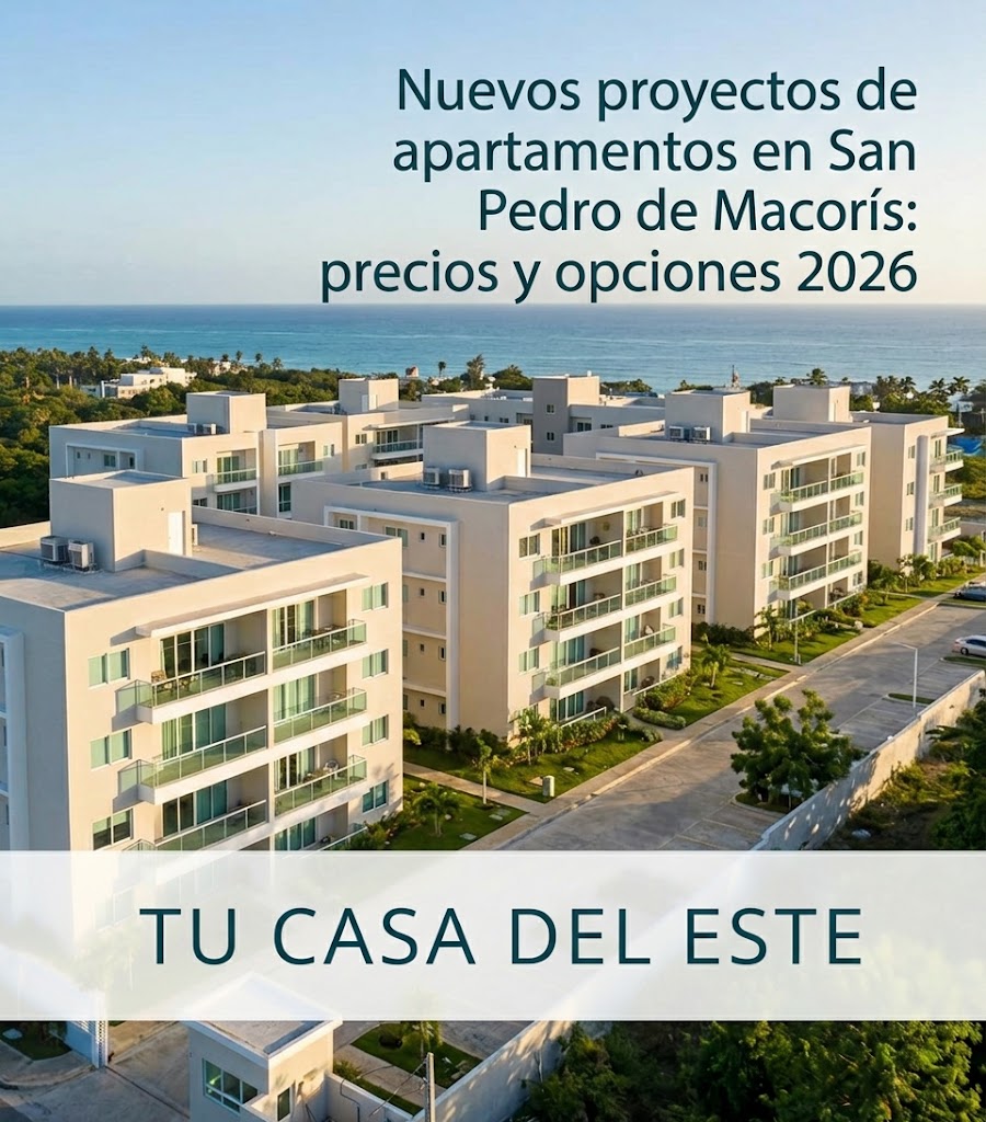Nuevos proyectos de apartamentos en San Pedro de Macorís