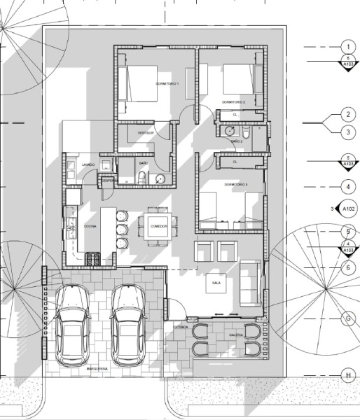 Moderna Casa en Vente en el Residencial Naime 3ra Etapa