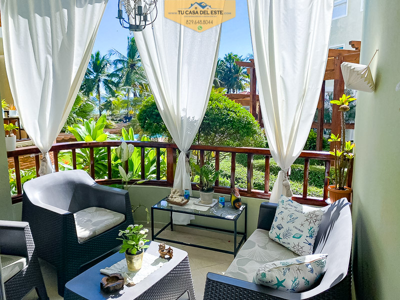 Apartamento en Primera Linea de Playa en Juan Dolio, Residencial Abdi