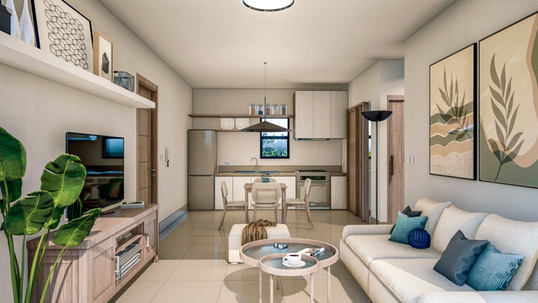 Apartamentos de 1 2 y 3 Habitaciones en Riviera Del Este SPM