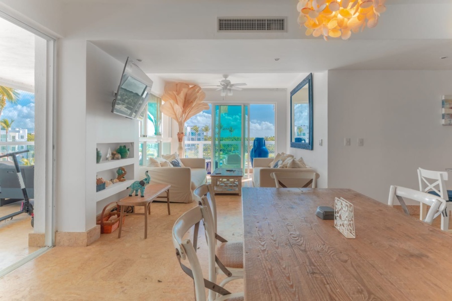 Apartamento Amueblado en Primera Linea de Playa en Playa Nueva Romana