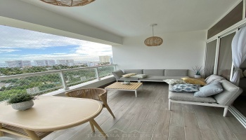 Apartamento Amueblado conn Acceso a Campo de Golf en Metro Country Clu