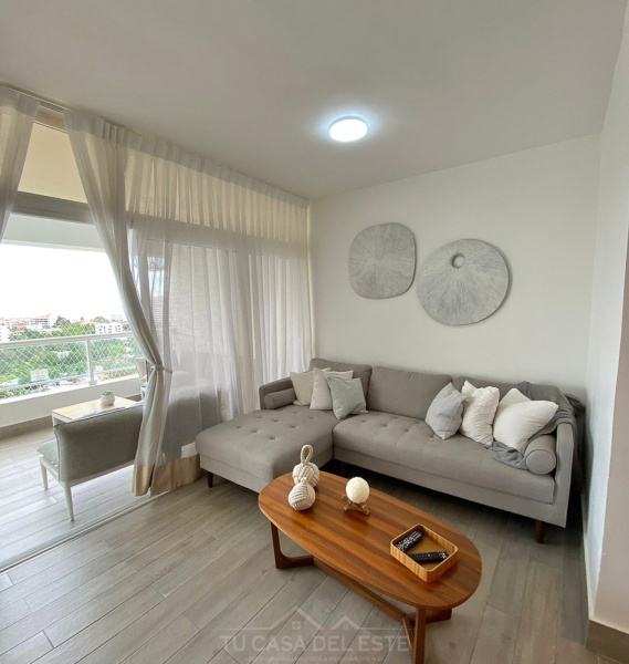 Apartamento Amueblado conn Acceso a Campo de Golf en Metro Country Clu