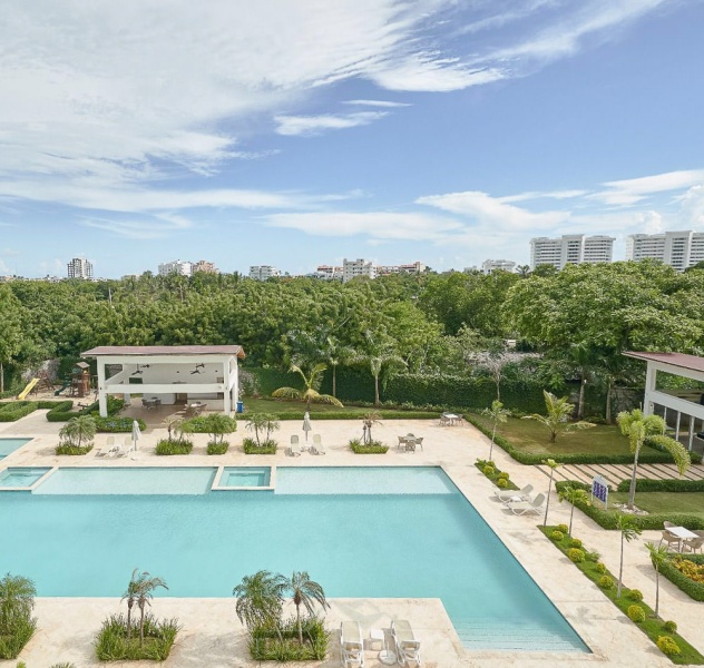 Apartamento Amueblado conn Acceso a Campo de Golf en Metro Country Clu