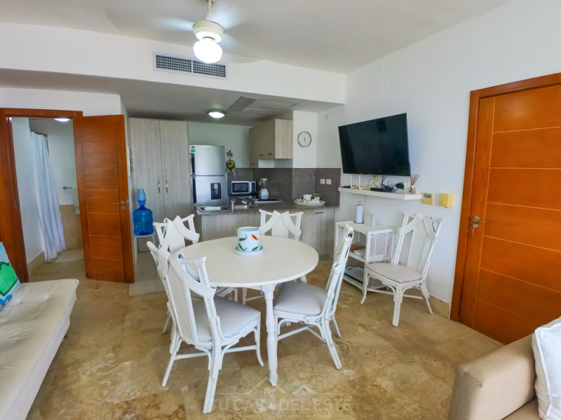 Apartamento Frente a la Playa en Playa Nueva Romana - Condominio La En