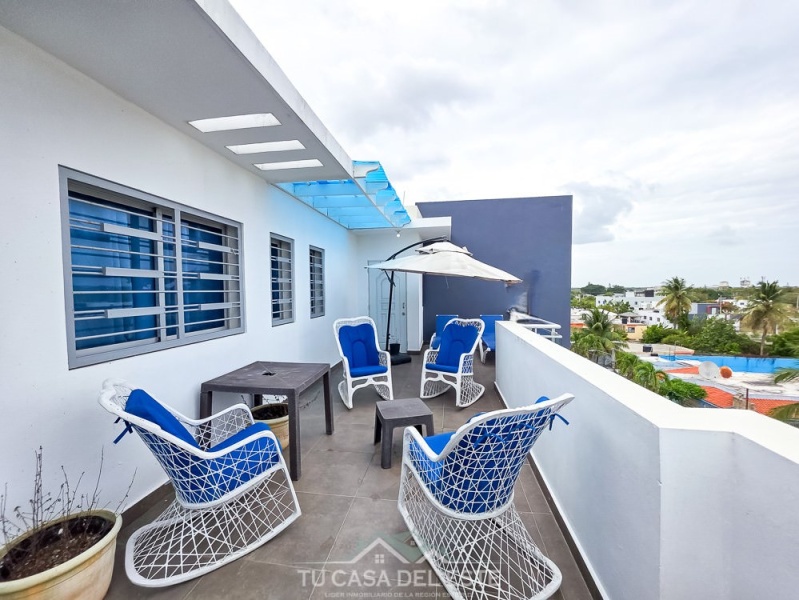 Espectacular Penthouse en Venta en el Hazim SPM,Playa Nueva Romana,3 Rooms,2.5 Bathrooms