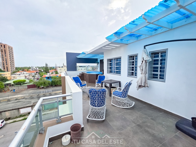 Espectacular Penthouse en Venta en el Hazim SPM,Playa Nueva Romana,3 Rooms,2.5 Bathrooms