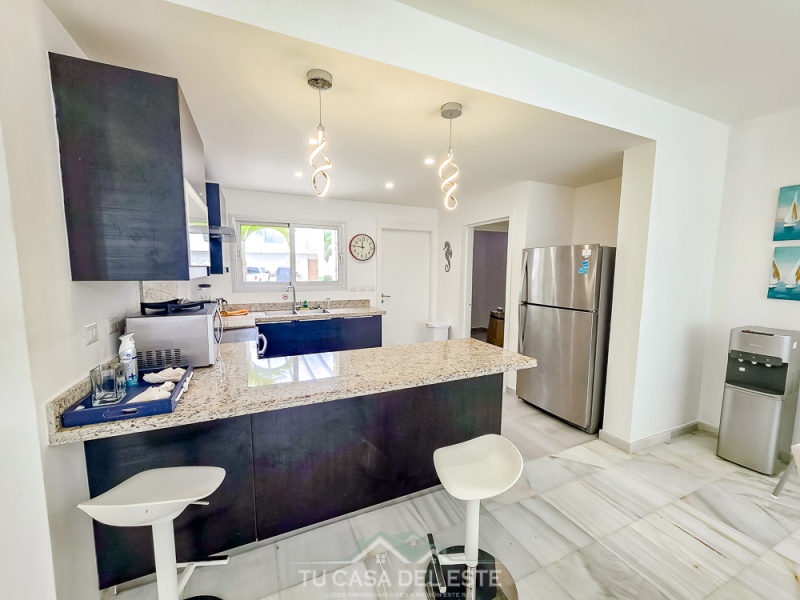 Espectacular Villa en Venta en Playa Nueva Romana,Playa Nueva Romana,3 Habitación,3 Baño